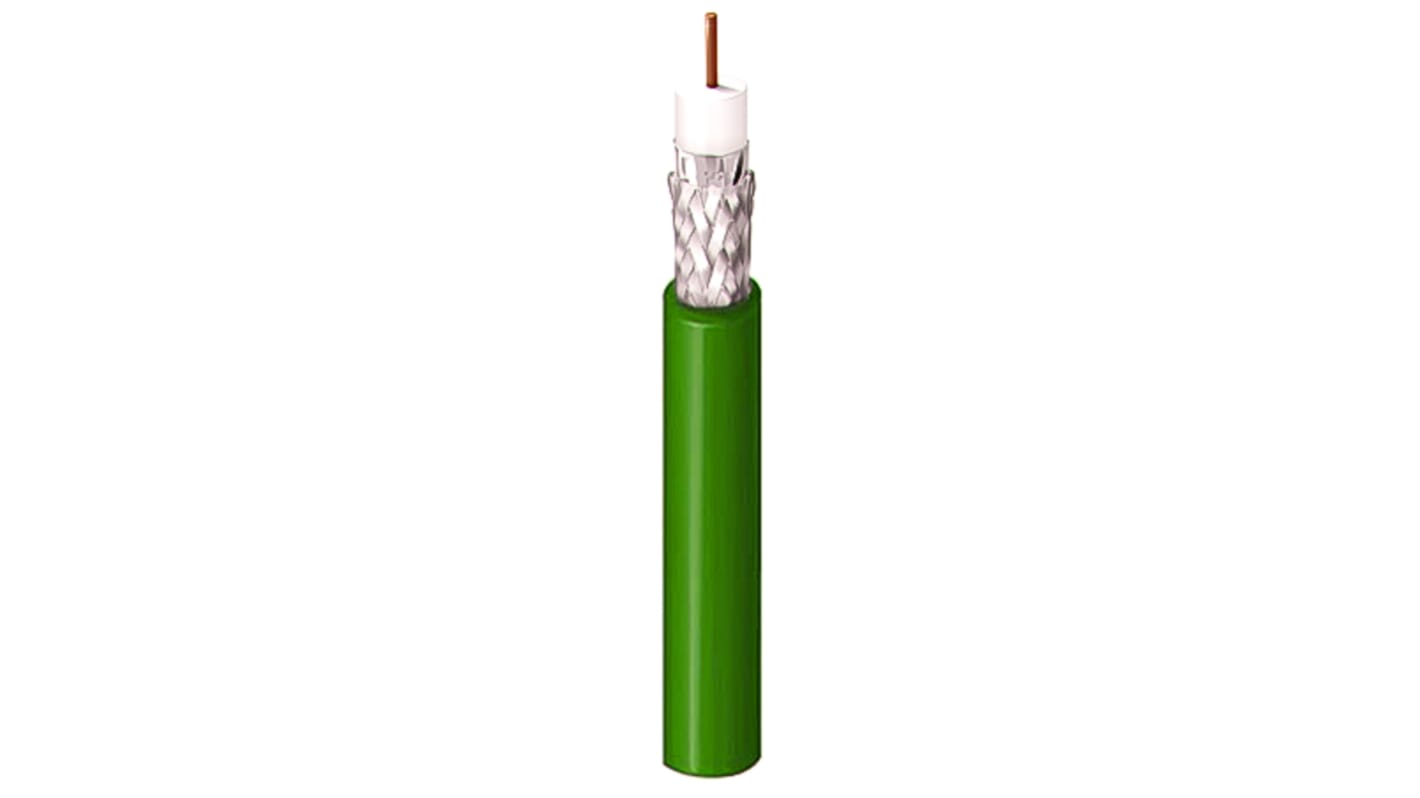 Belden 1855ECH Series, 500m, Mini RG59 Coaxial, Unterminated75 Ω