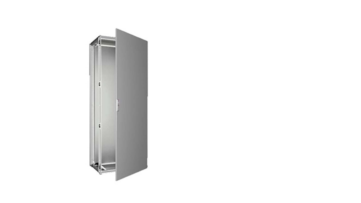 Rittal 单门落地机柜, IP55, 800 x 500 x 2000mm, 不透明门, RAL7035, VX Series系列