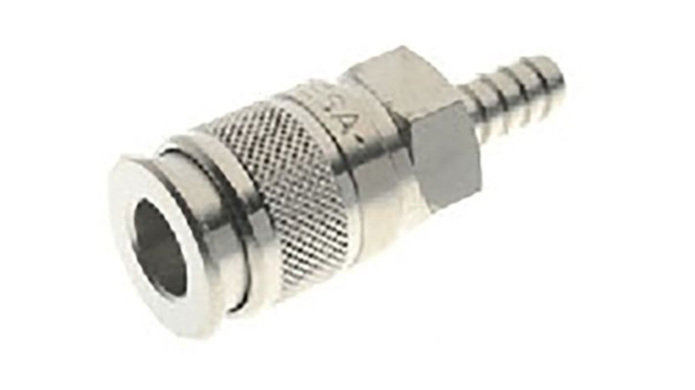 RS PRO Brass Male Quick Air Coupling, 10mm Hose Barb