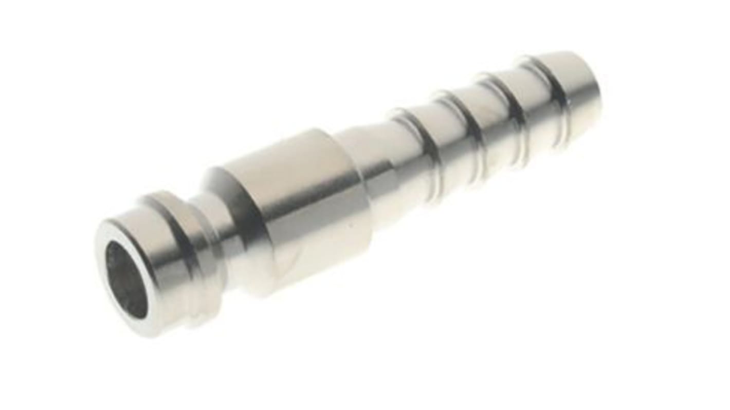 RS PRO Brass Male Coupler Nipple, 4mm Hose Barb