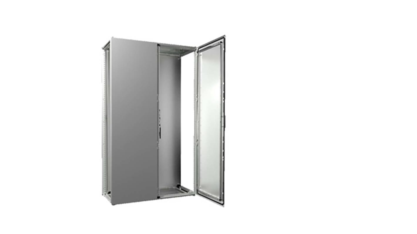 Rittal VX25 Series Sheet Steel Double-Door-Door Floor Standing Enclosure, Opaque Door, IP55, 1200 x 500 x 2000mm