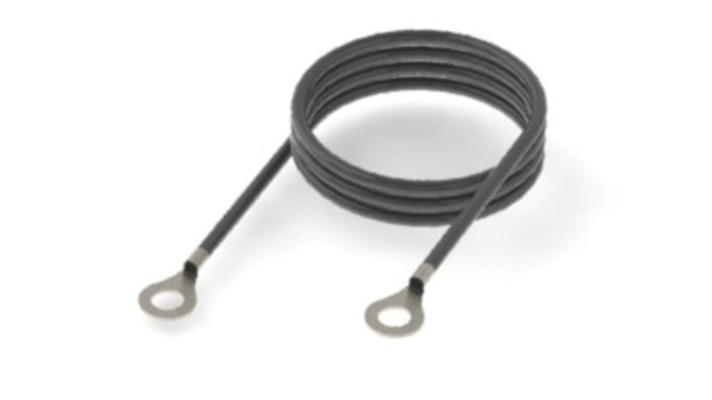 Arcol 黑色电线, 3 mm², 500mm长, 12 AWG, 600 V 交流, 最高+190°C, PTFE绝缘, HSC500系列