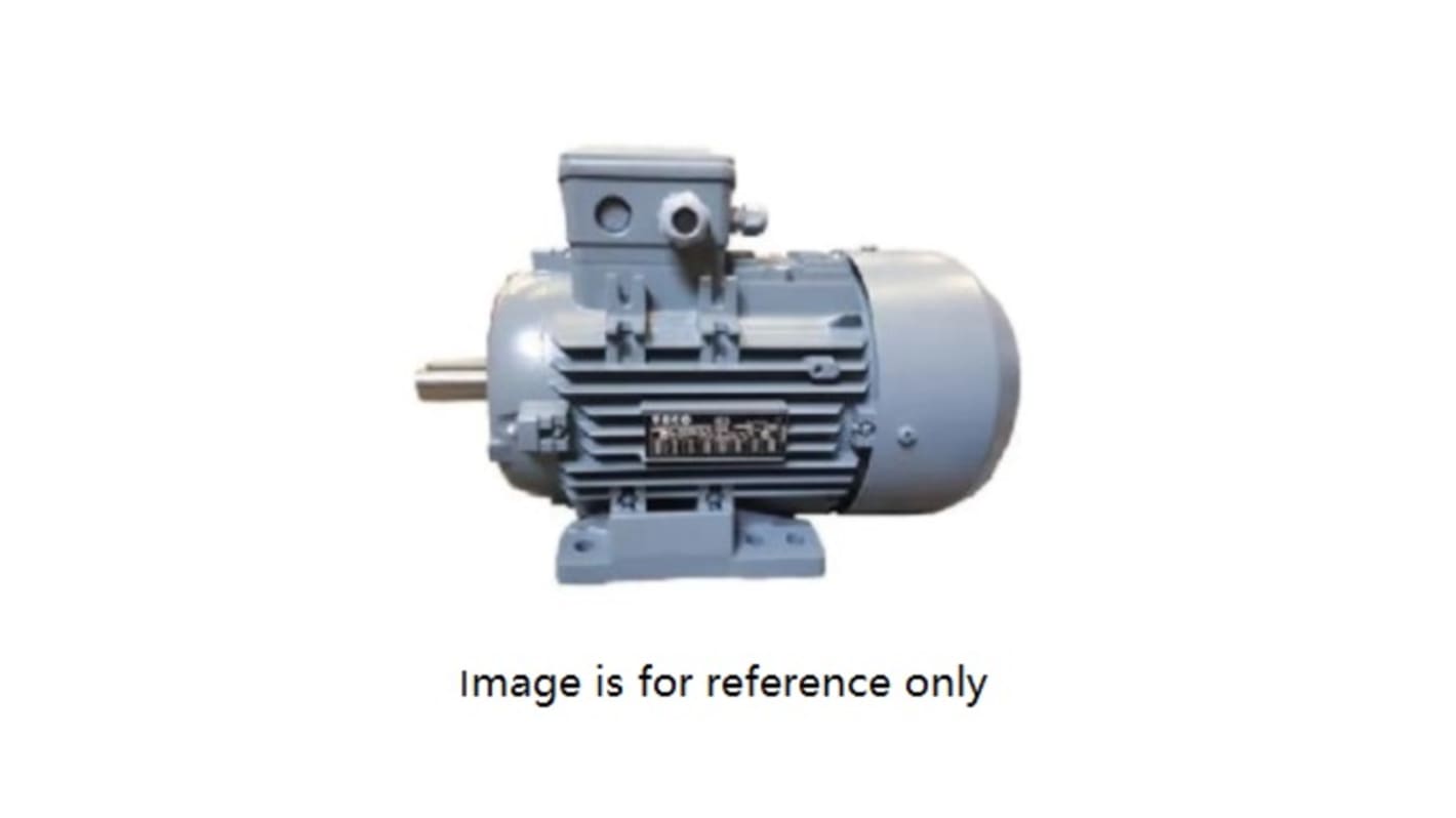 RS PRO Squirrel Cage Motor AC Motor, 1.5kW, IE3, 3 Phase, 4 Pole, 400 V, Flange Mount Mounting