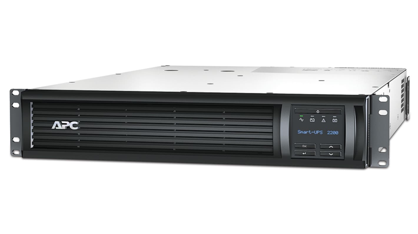 APC 160 → 286V Input Rack Mount Uninterruptible Power Supply, 2200VA (1.98kW), Smart-UPS SMT