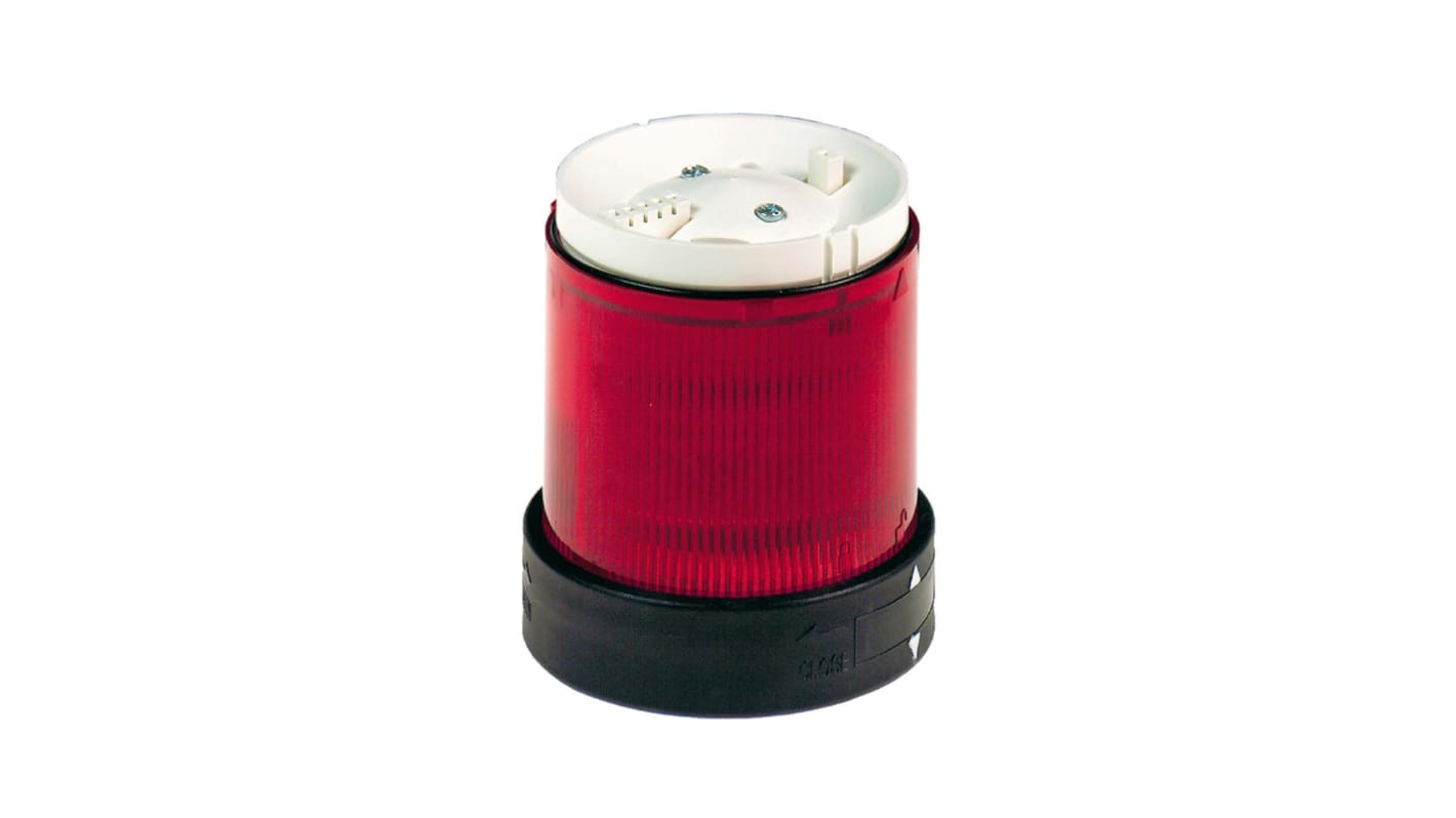 Schneider Electric XVB Series Red Steady Effect Beacon Tower, 24 V ac/dc, LED Bulb, AC, DC, IP65, IP66