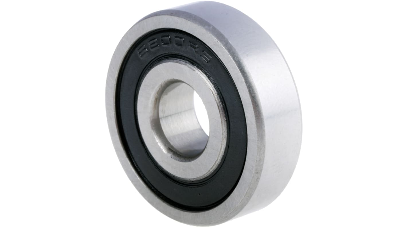 RS PRO 6004-2Z/C3 Single Row Deep Groove Ball Bearing- Both Sides Shielded 20mm I.D, 42mm O.D