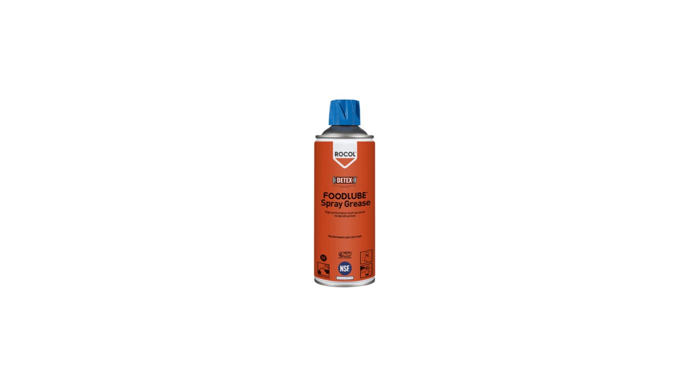 Rocol Aluminium Complex Grease 400 ml Rocol Foodlube® Spray Grease,Food Safe