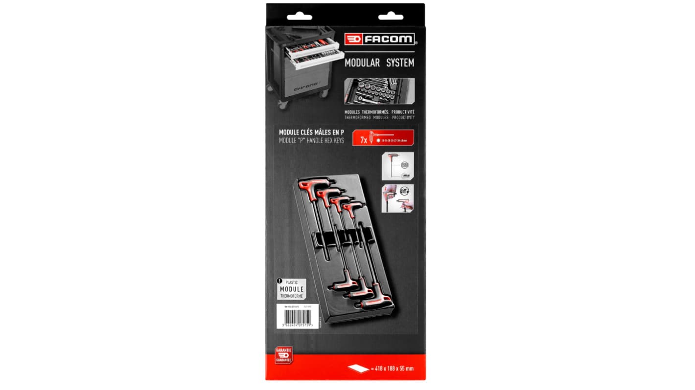 Jeu de clés Torx Facom, 7 pièces