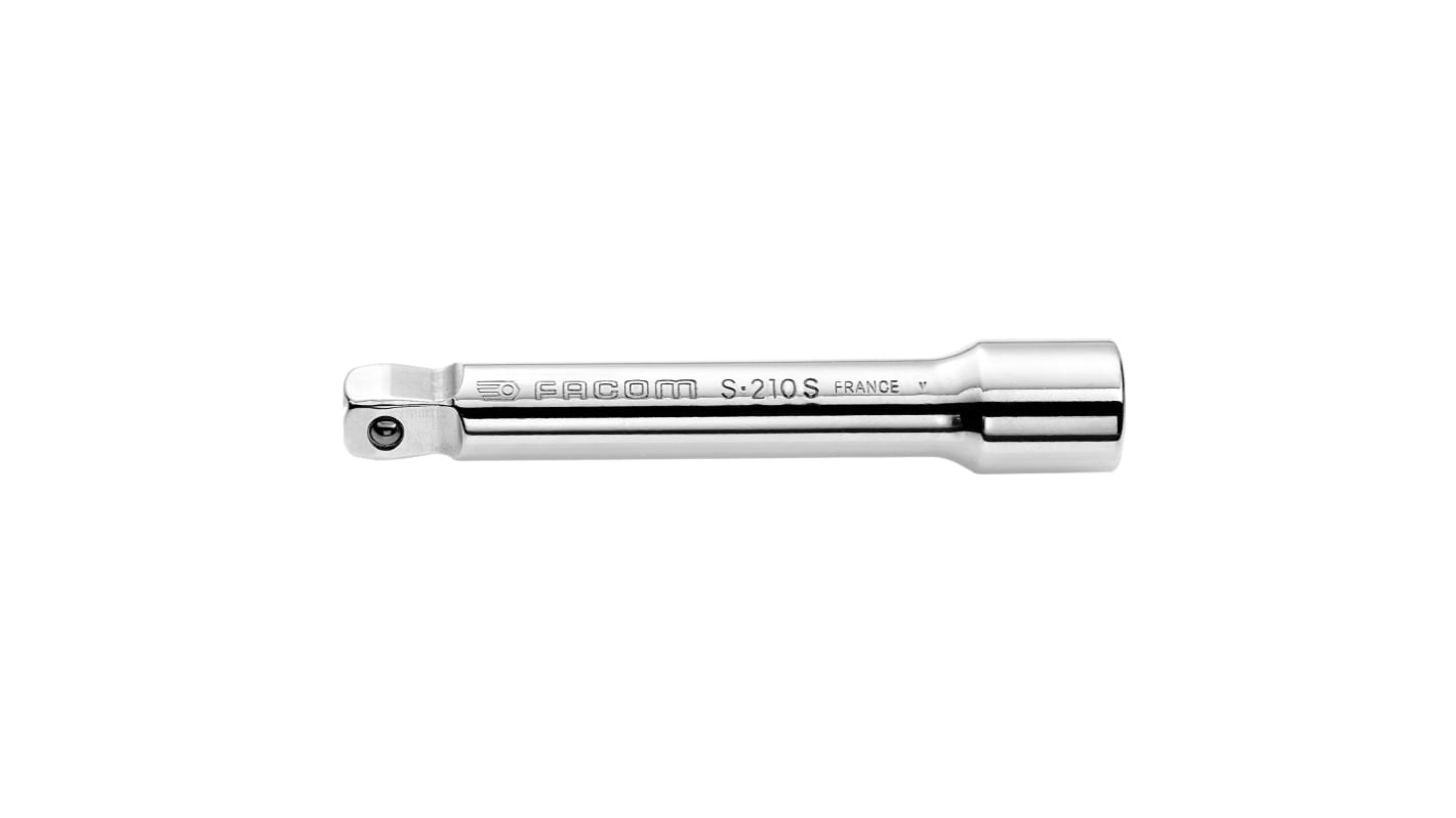 Facom S.210S 1/2 in Square Wobble Drive Extension, 130 mm Overall