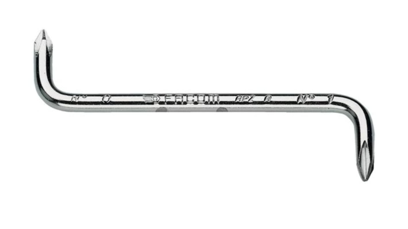 APZ.A Facom Phillips Right Angle Screwdriver PH0 PH1 Tip 86 mm Blade 86 mm Overall RS