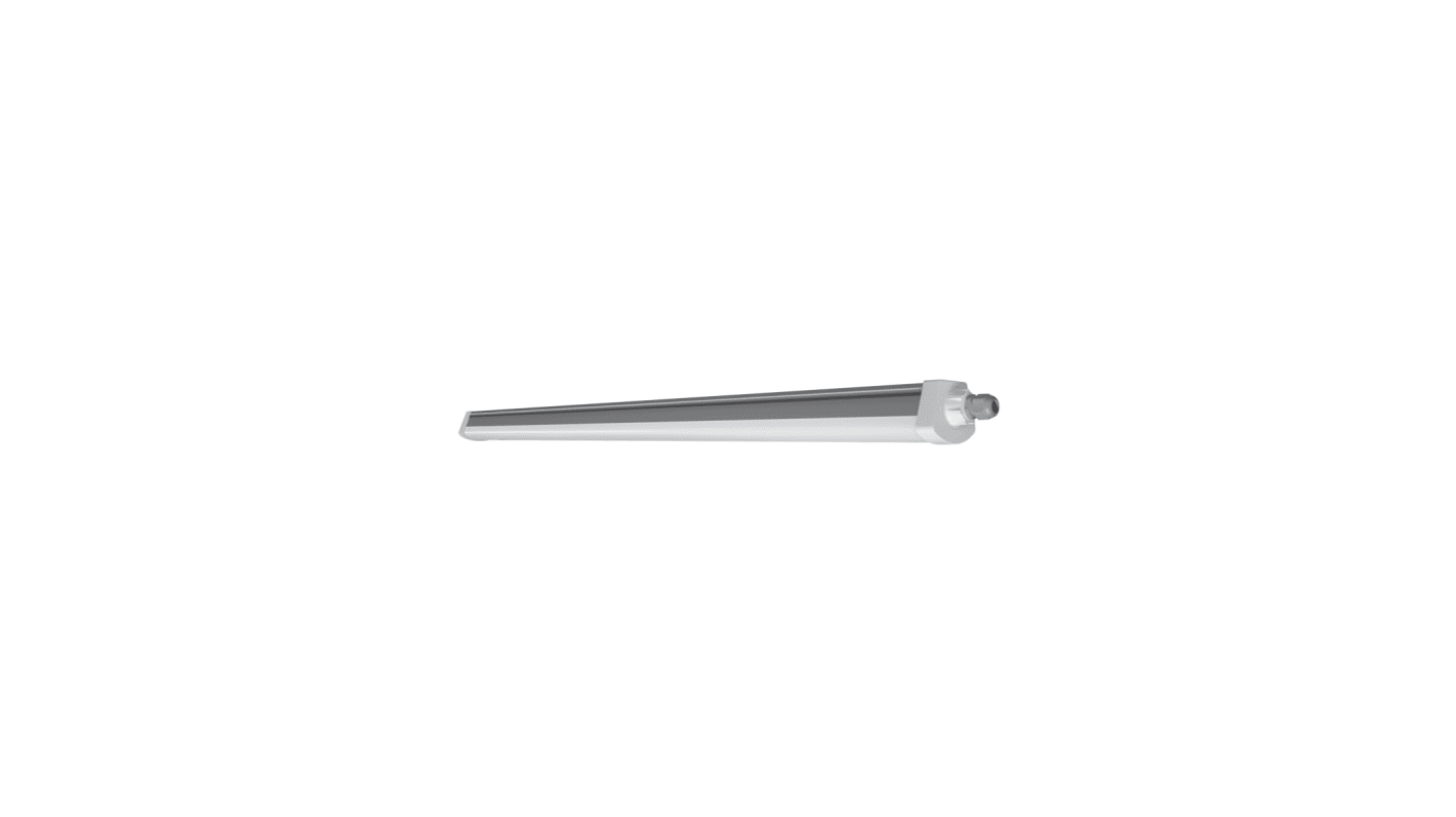 LEDVANCE 44 W Fluorescent Batten Light, 240 V Damp Proof Compact, 1 Lamp, 1.29 m Long, IK08, IP65