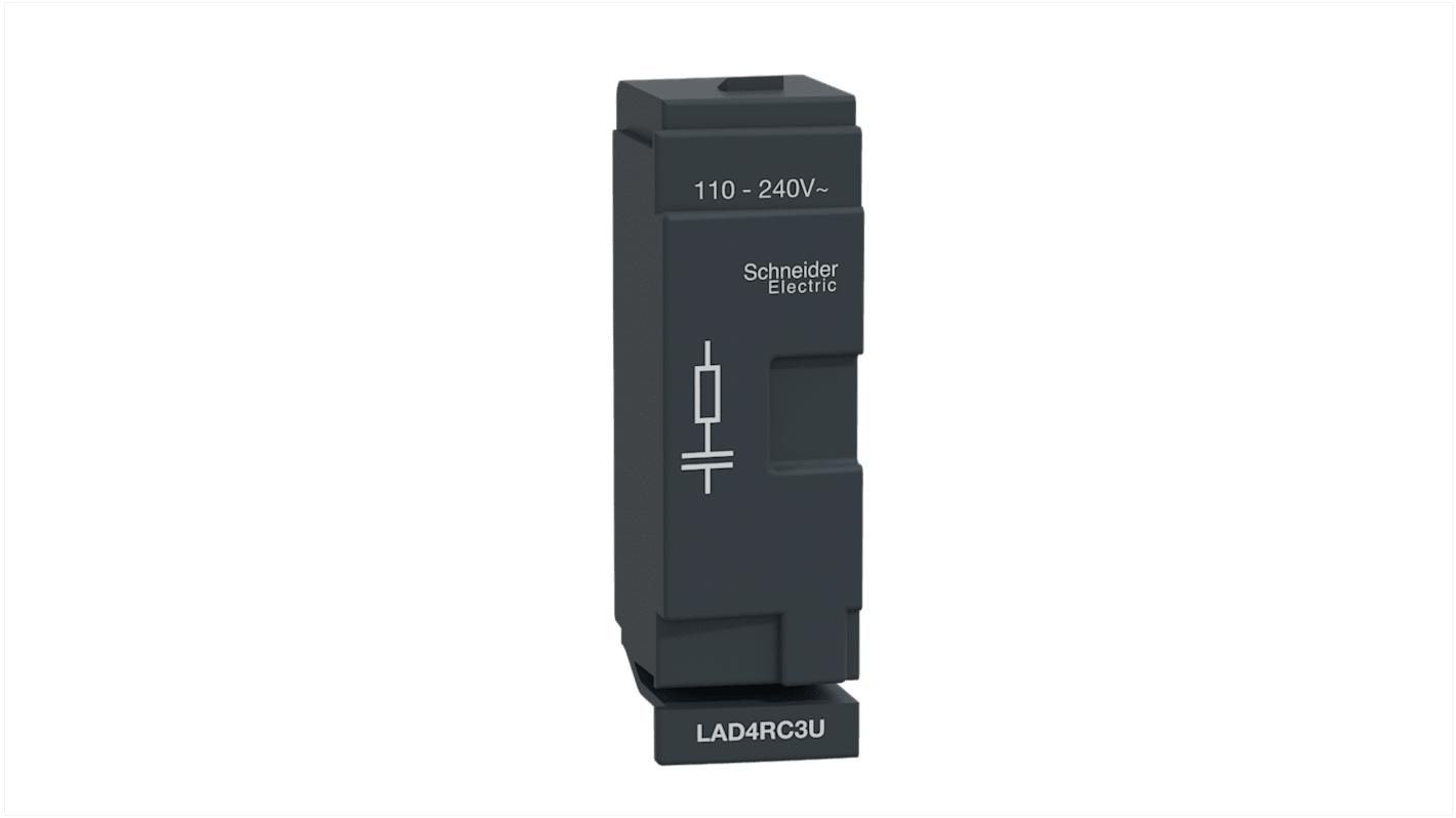 Schneider Electric TeSys Surge Suppressor for use with LC1D40A to LC1D80A, LC1DT60A to LC1DT80A