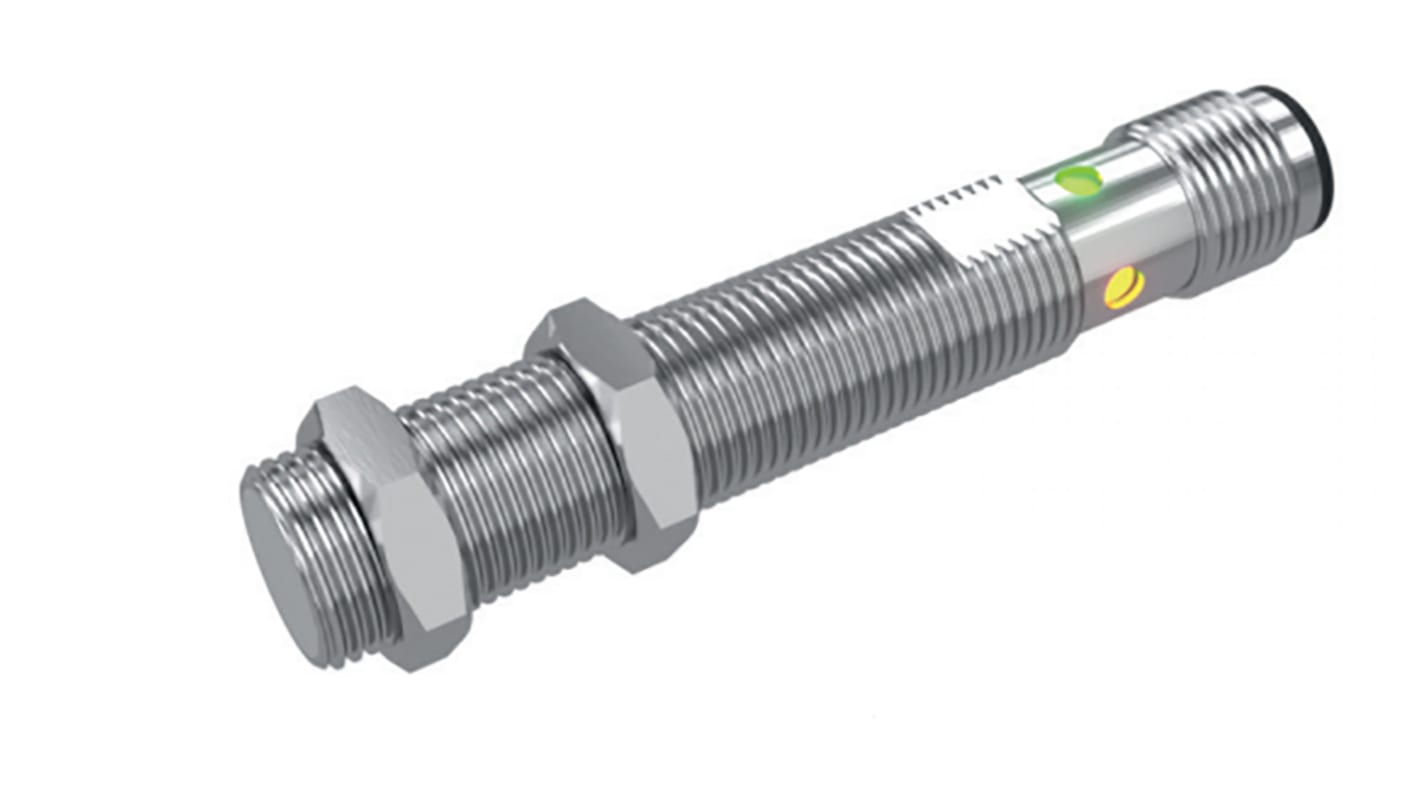 Carlo Gavazzi Inductive Barrel Proximity Sensor, M18, 14 mm Detection, PNP NO, 10 → 36 V dc