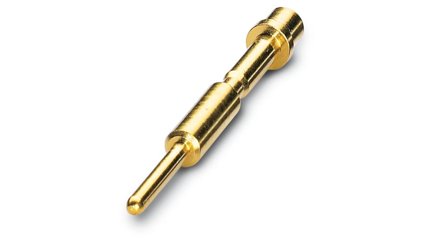 Phoenix Contact Male Crimp Circular Connector Contact, Contact Size 1mm, Wire Size 0.25 → 1 mm²