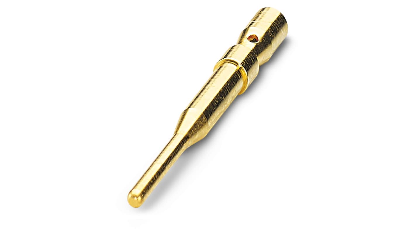 Phoenix Contact Male Crimp Circular Connector Contact, Contact Size 1mm, Wire Size 0.14 → 0.56 mm²