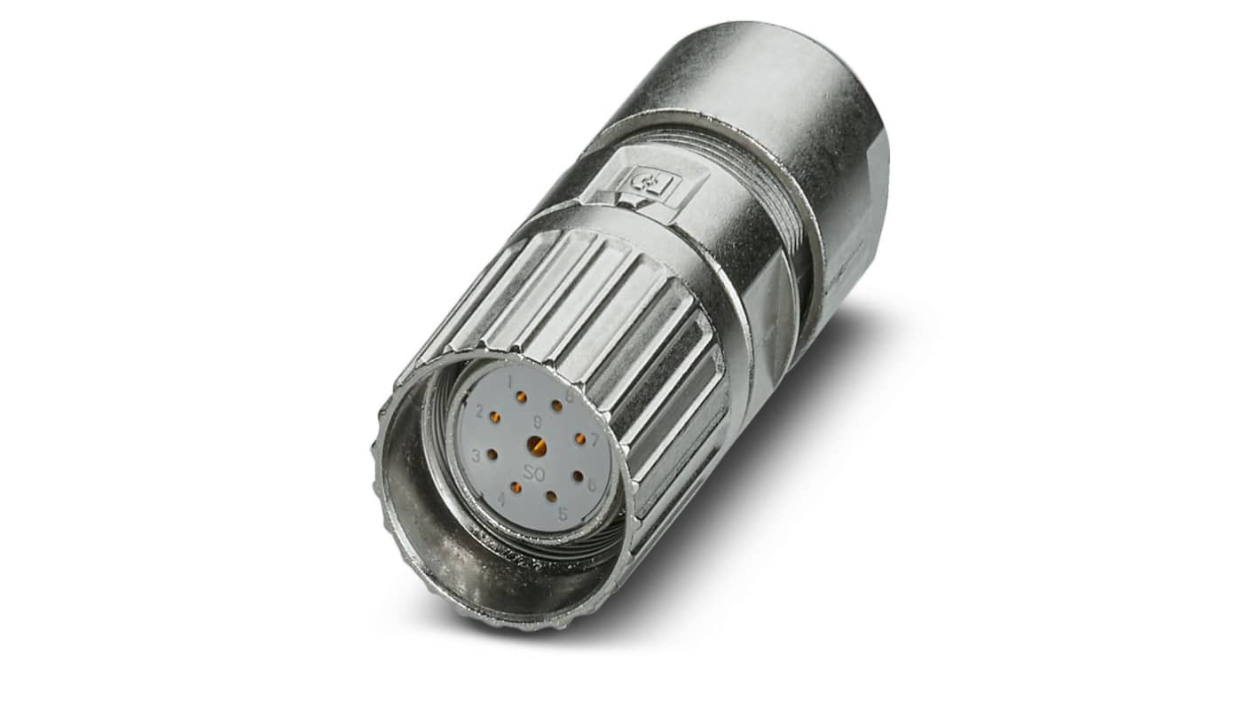 Phoenix Contact Circular Connector, 9 Contacts, Cable Mount, M23 Connector, Socket, Female, IP66, IP68, M23 PRO Series