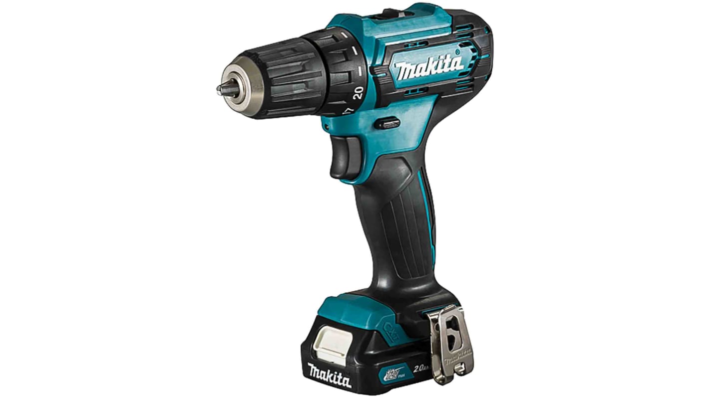 Makita Keyless 12V Cordless Drill Driver Li-Ion, Euro Plug