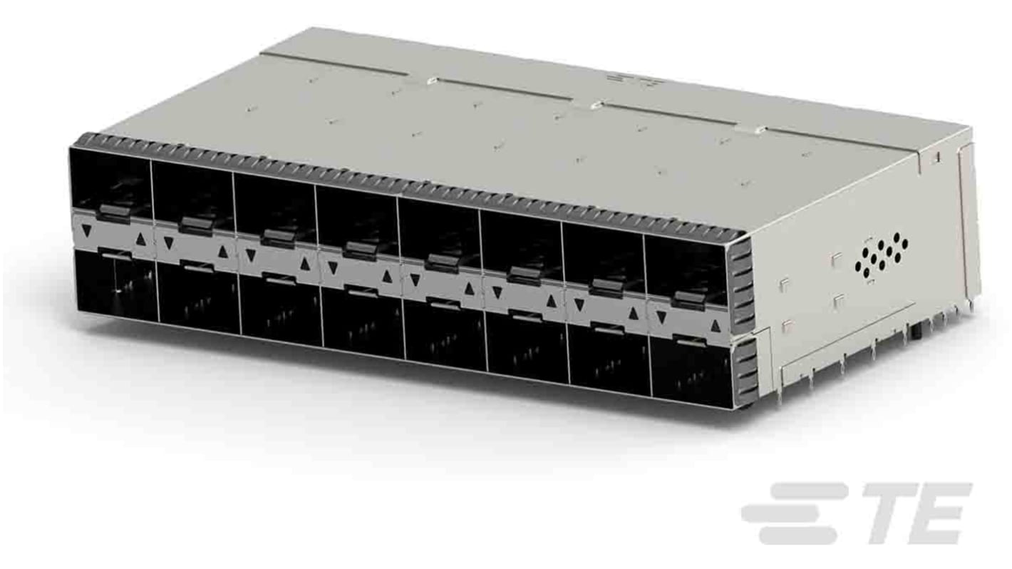 TE Connectivity SFP56 Steckbarer E/A-Steckverbinder, 16-fach Female 20-polig