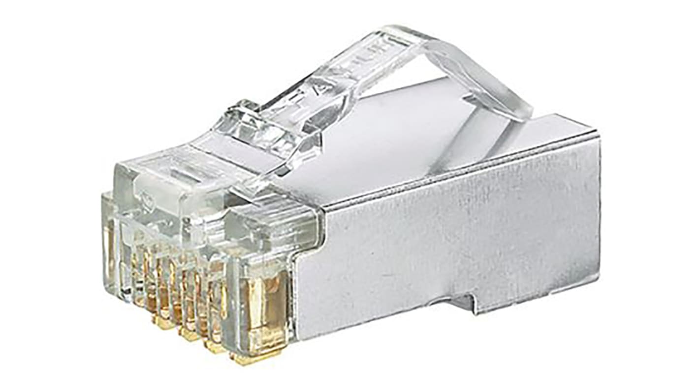 Molex 44915 Series Male RJ45 Connector, Cat6