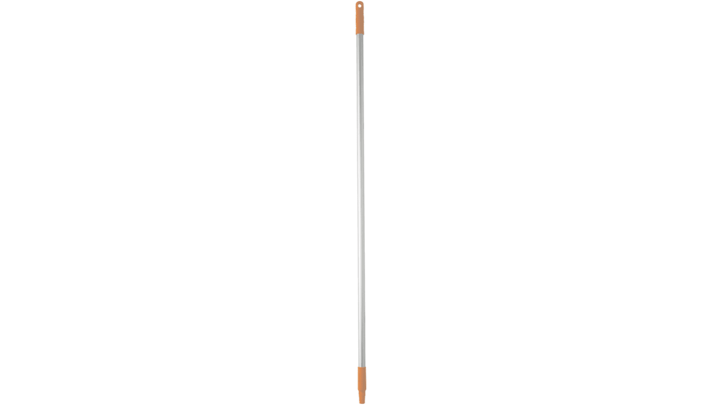 Vikan Orange Anodised Aluminium, Polypropylene Mop Handle, 1.46m