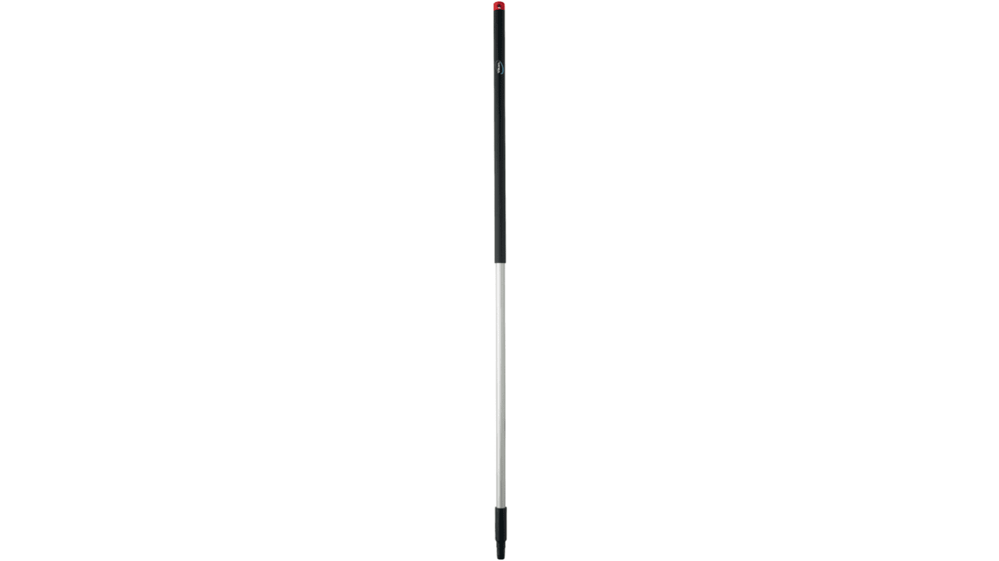 Vikan Black Anodised Aluminium, Polypropylene Broom Handle, 1.5m
