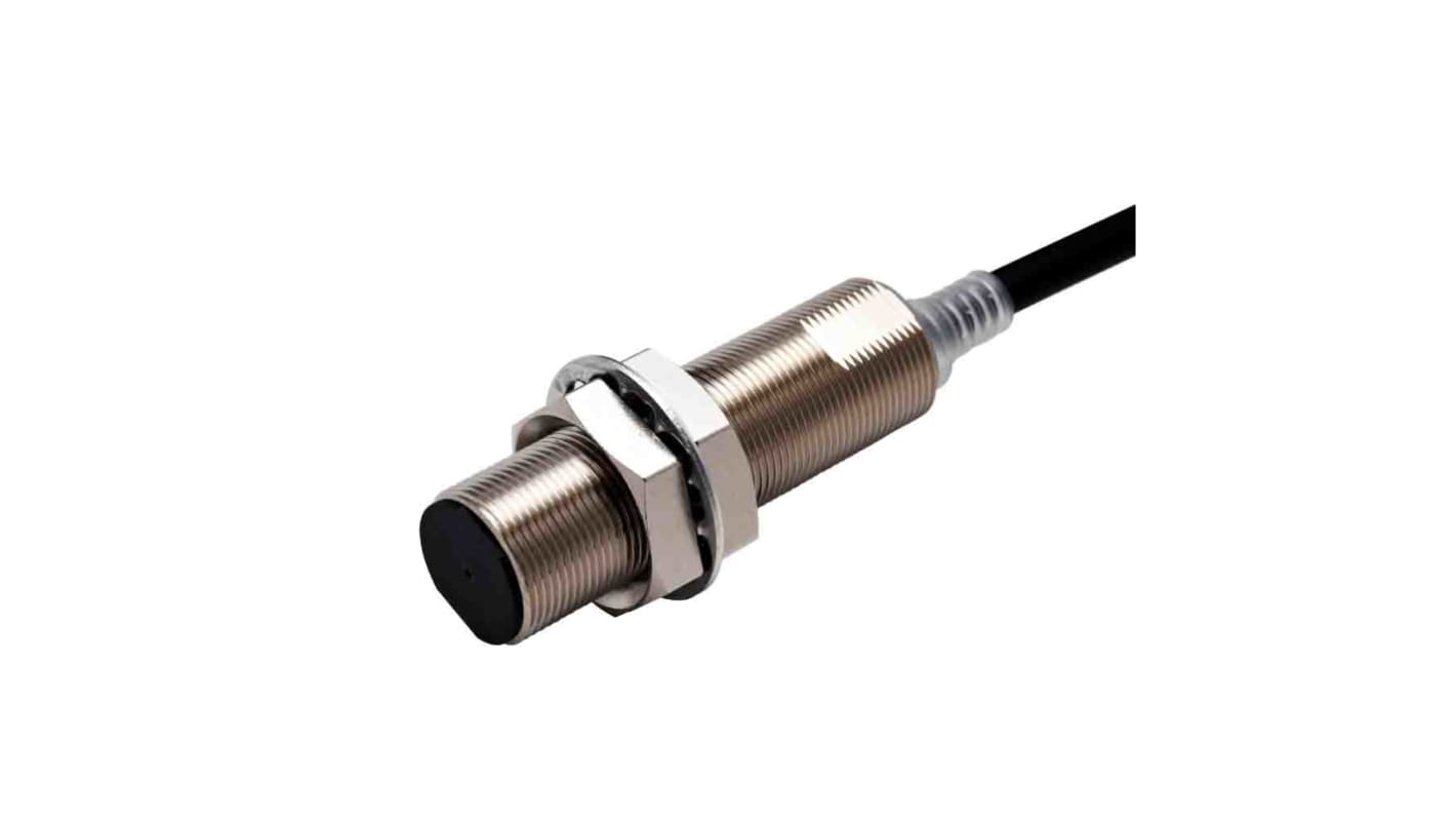 Omron E2E-NEXT Series Inductive Barrel-Style Proximity Sensor, M18 x 1, 14 mm Detection, PNP Output, 10 → 30 V