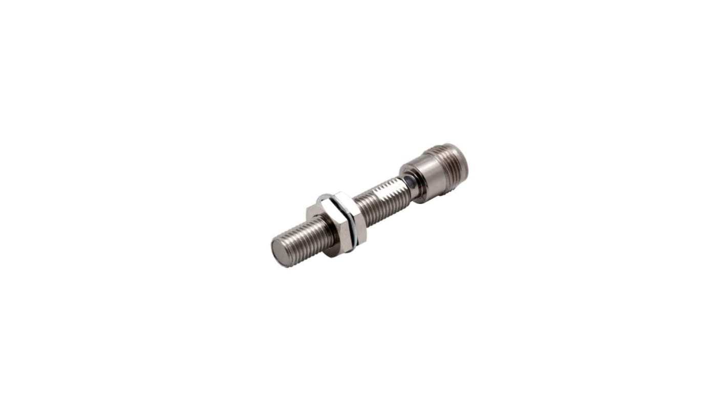 Omron Inductive Barrel Proximity Sensor, M8, 2 mm Detection, PNP NO, 10 → 30 V dc