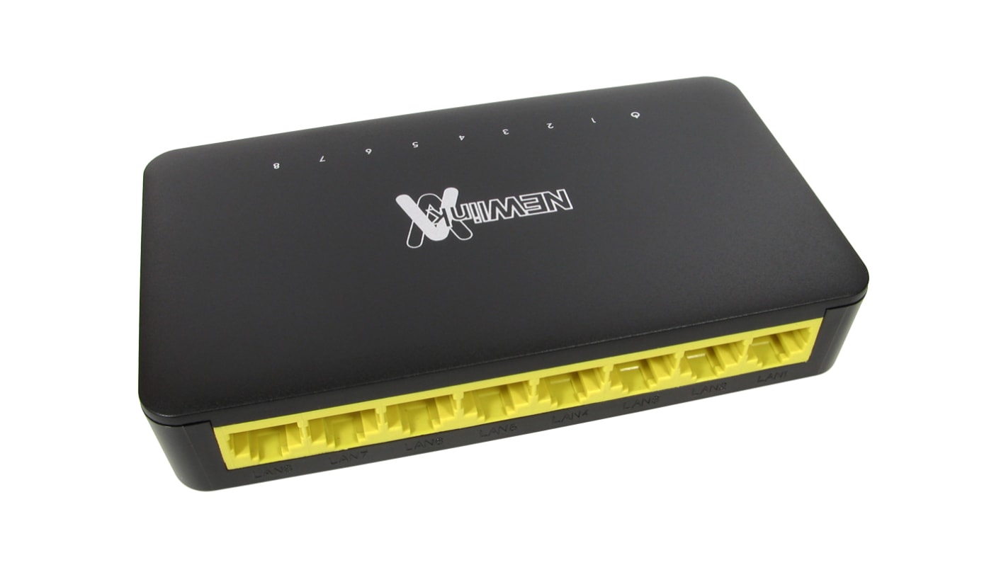 Switch Ethernet NewLink, 8 puertos