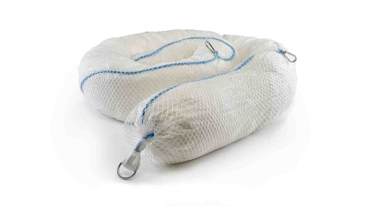 RS PRO Spill Absorbent Boom for Oil Use, 30L Capacity, 1 per Pack