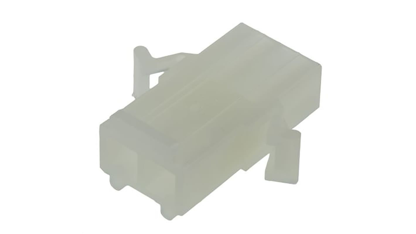 Molex, Standard .093" Male Crimp Connector Housing, 2.36mm Pitch, 2 Way, 1 Row