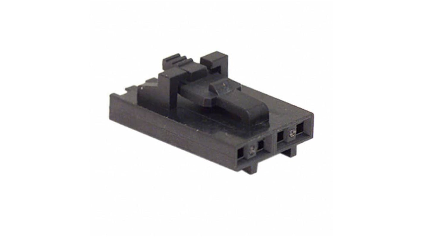 Molex, SL Female Crimp Connector Housing, 2.54mm Pitch, 4 Way, 1 Row