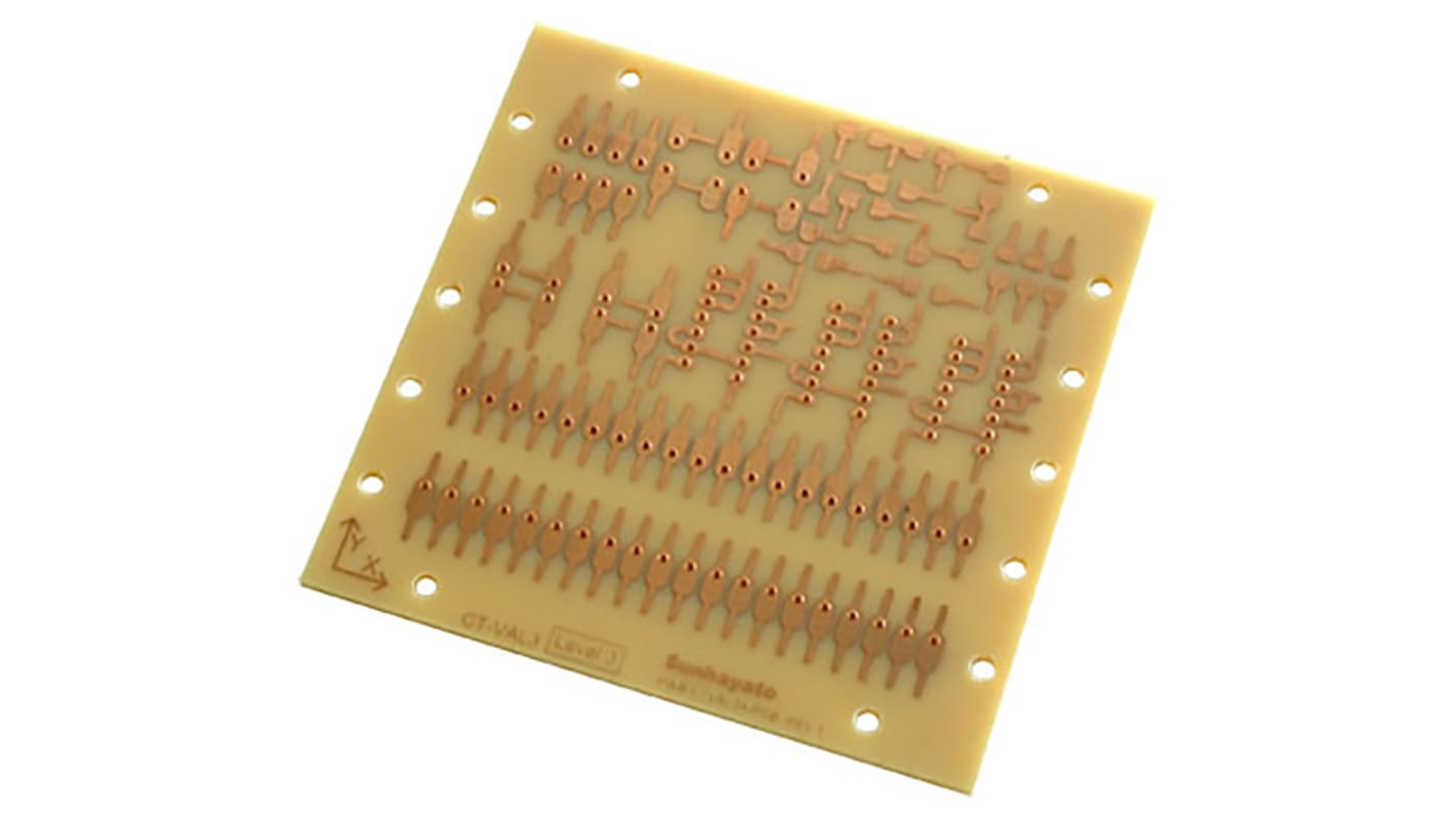 Sunhayato PCB Developing Kit, Soldering test practice board