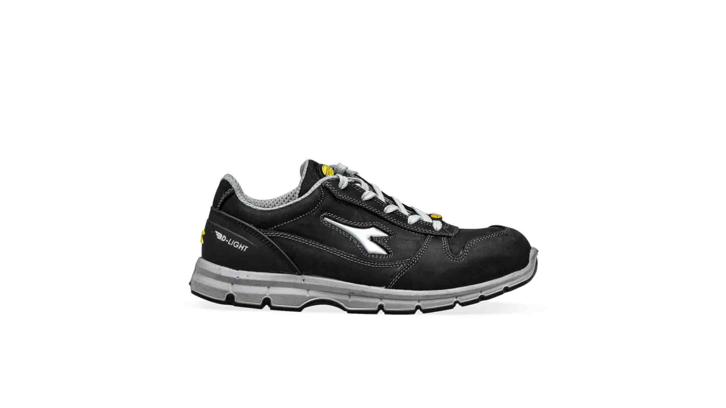 Scarpe sportive antinfortunistiche S3 Diadora Utility RUN LOW, Uomo tg. 43, col. Nero, con puntale di sicurezza