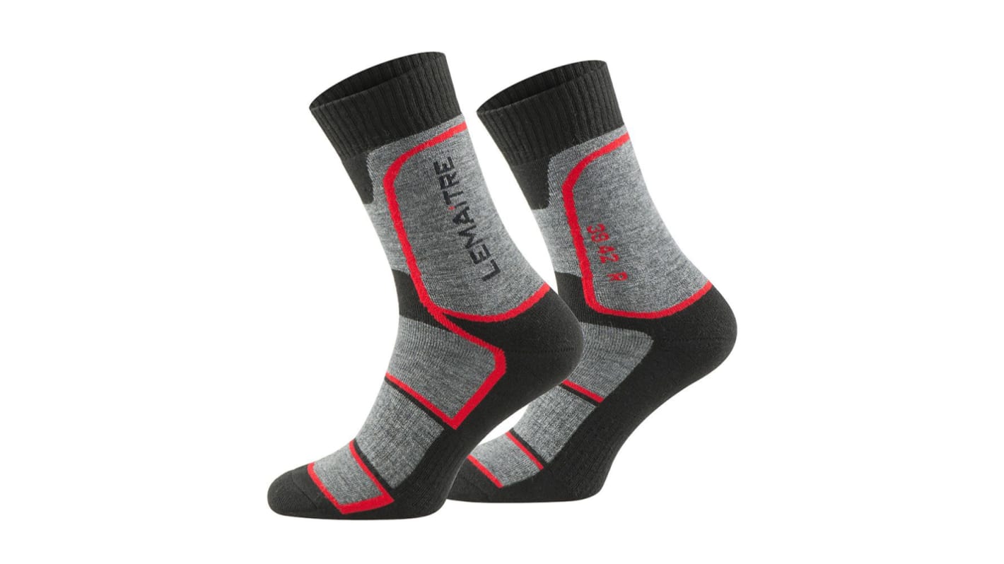 LEMAITRE SECURITE Black Socks, size 35 → 37