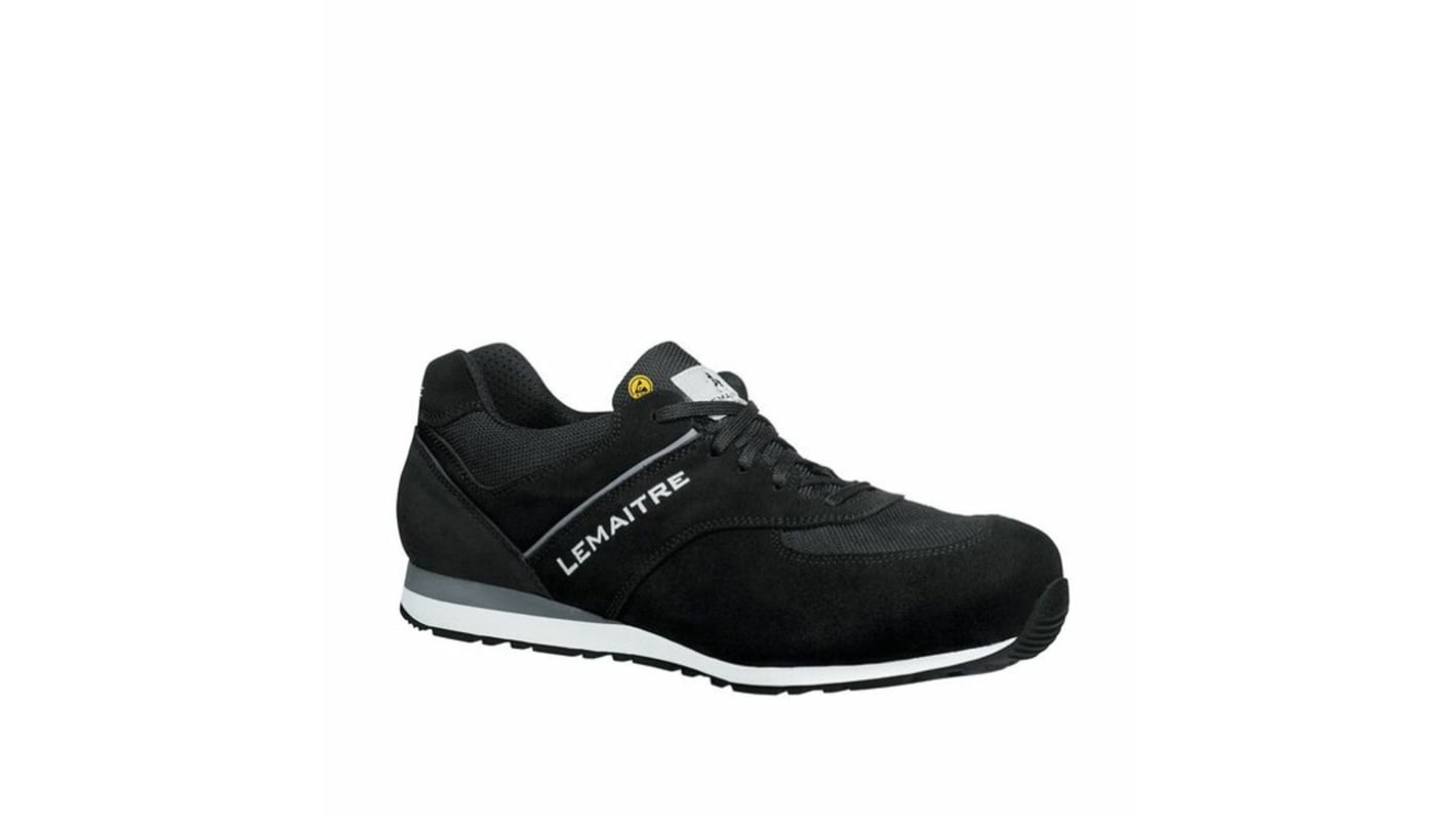LEMAITRE SECURITE JOEY Unisex Black Composite Toe Capped Safety Trainers, UK 6.5, EU 40