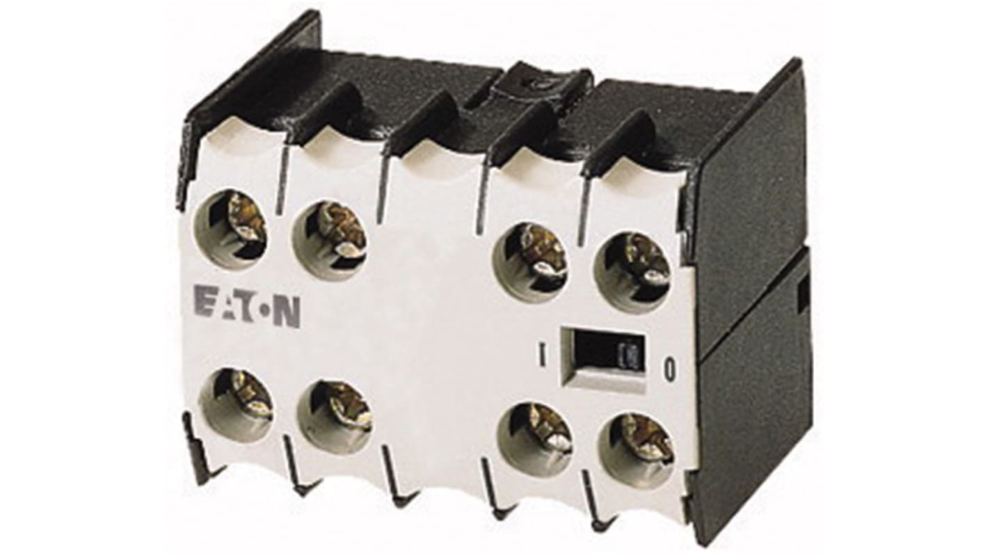 Eaton Auxiliary Contact, 4 Contact, 4NO, Front Mount