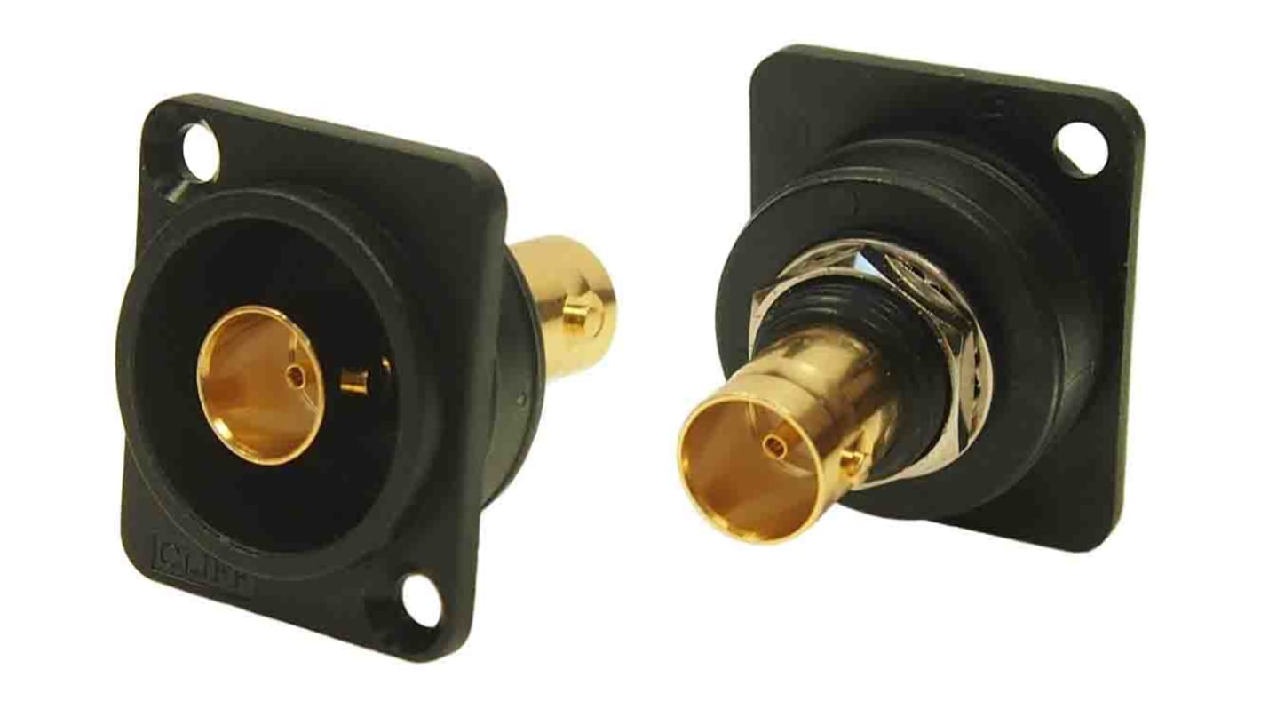 RS PRO Feed Through XLR Connector, Male, Gold Plating