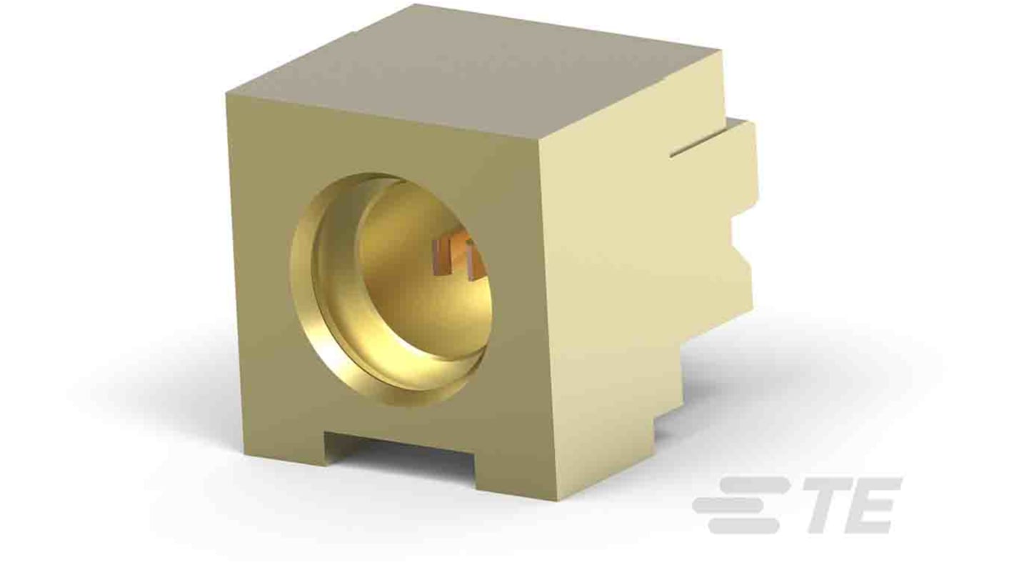 TE Connectivity, jack Surface Mount MMCX Connector, 50Ω, Solder Termination, Straight Body