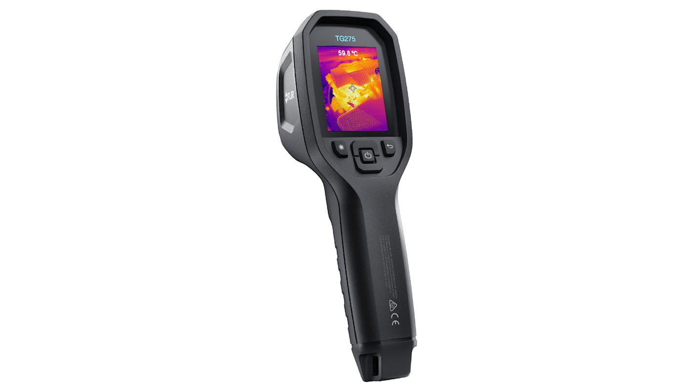 Cámara termográfica FLIR TG275, calibrado RS, –25 → +550 °C, resolución IR 160 x 120píxel enfoque fijo