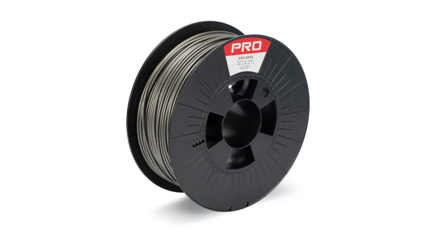 RS PRO CARBON-P 3D-Drucker Filament, Schwarz, 2.85mm, FDM, 1kg