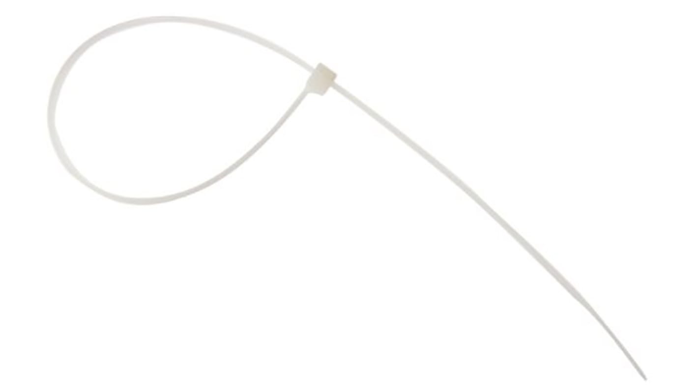 Brida SES Sterling de Poliamida, 370mm x 3,6 mm, Cabezal con autobloqueo