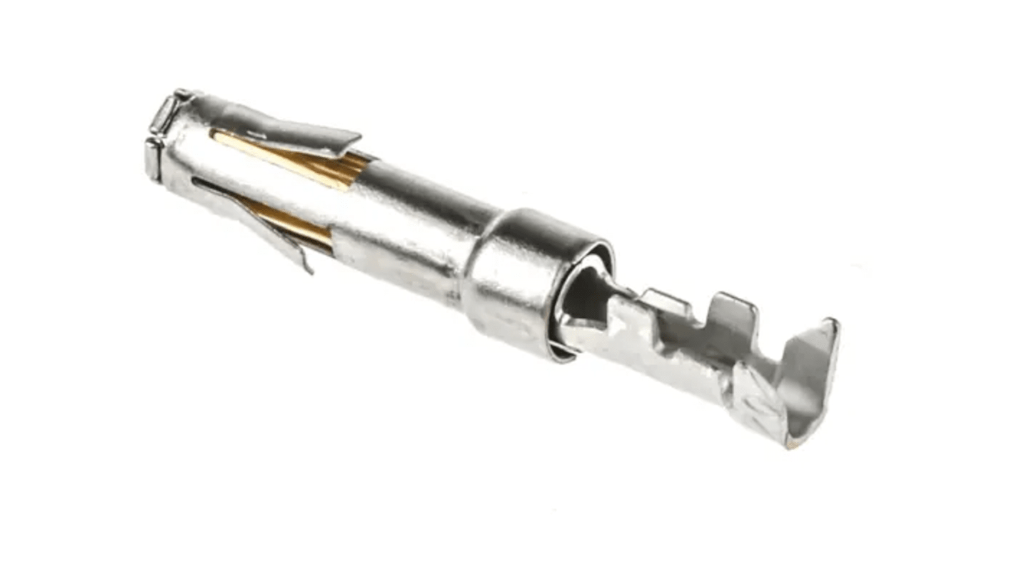 ITT Cannon 圆形连接器插针母座, 压接接线, 22 → 20 AWG线规, 18.42mm长, 电缆安装, TRIDENT系列