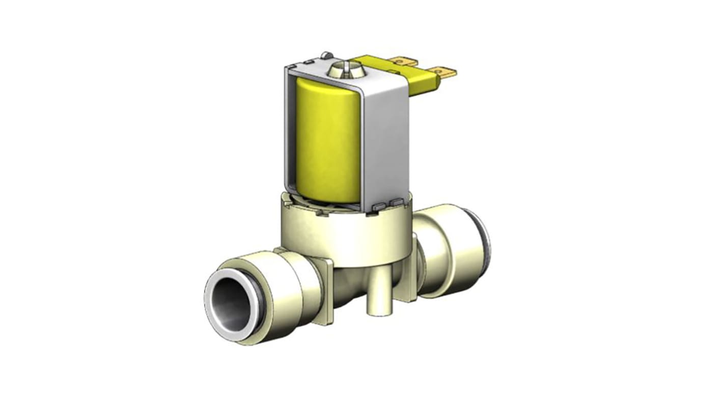 RS PRO Solenoid Valve, 2 port(s) , NC, 24 V ac/dc, 3/8in