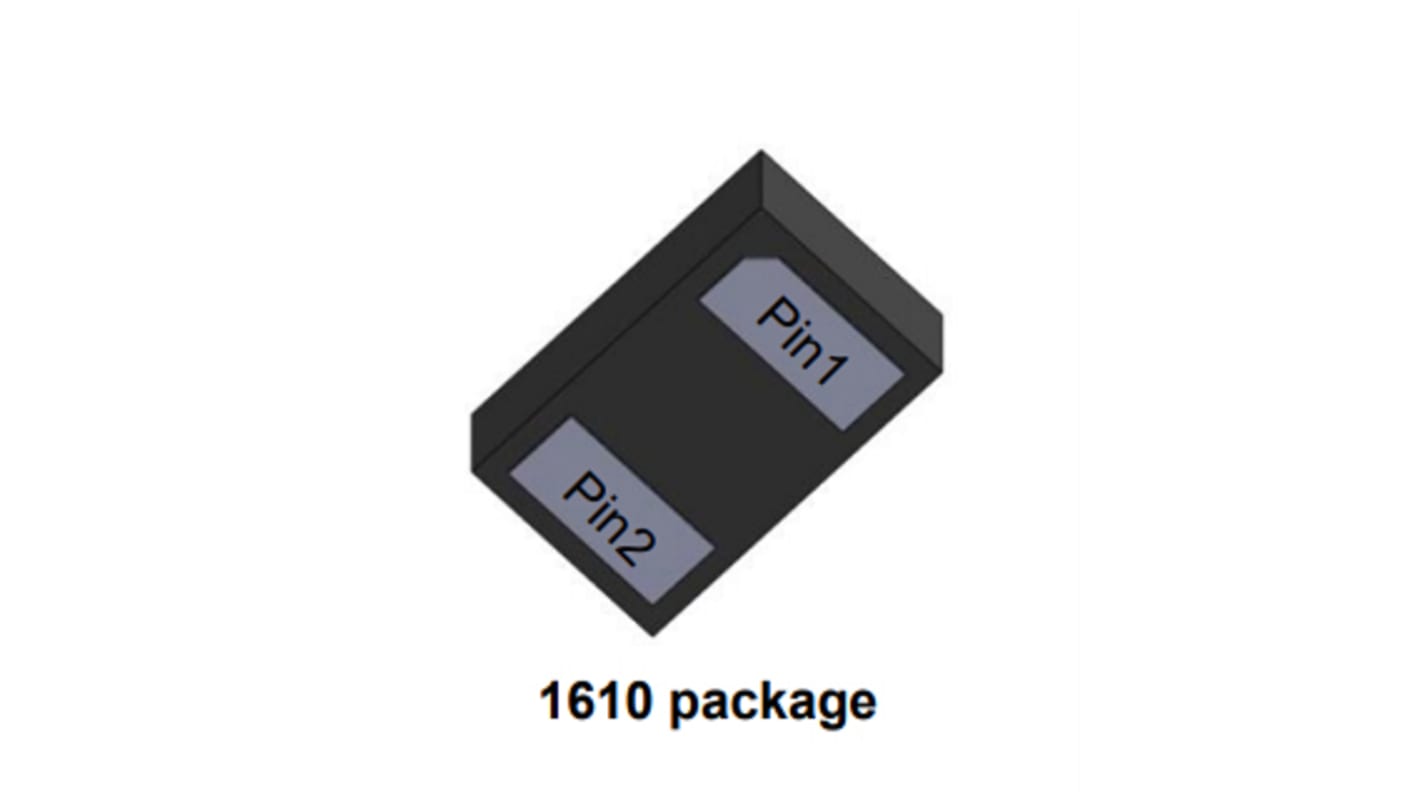 STMicroelectronics, 5.5V Zener Diode SMT 2-Pin QFN