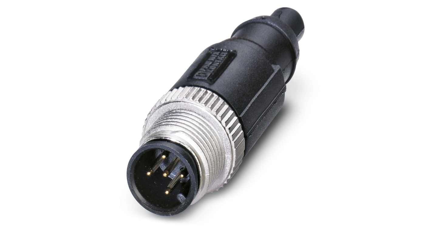 Phoenix Contact Circular Connector, M12 Connector, Plug, IP65, IP67, SAC Series