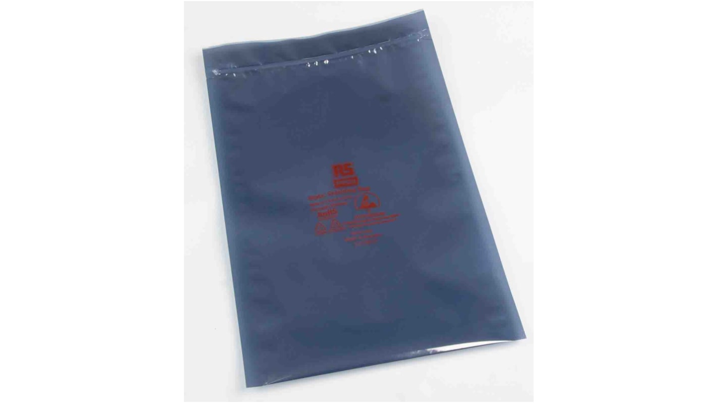 RS PRO Static Shielding Bag 200mm(W)x 255mm(L)