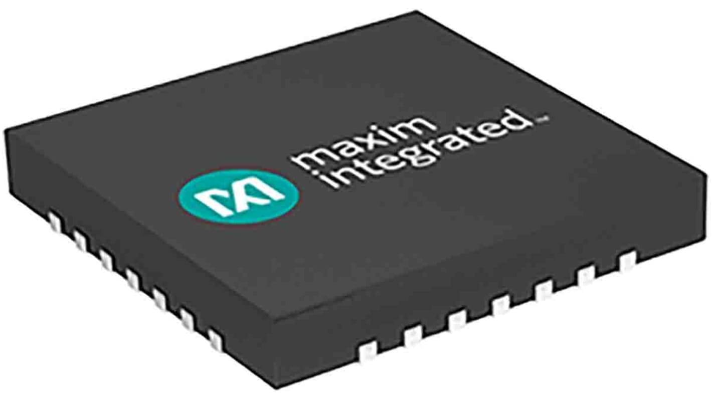 Maxim Integrated 12 bit ADC MAX11128ATI+ 16, 62.5ksps TDFN-EP, 28-Pin