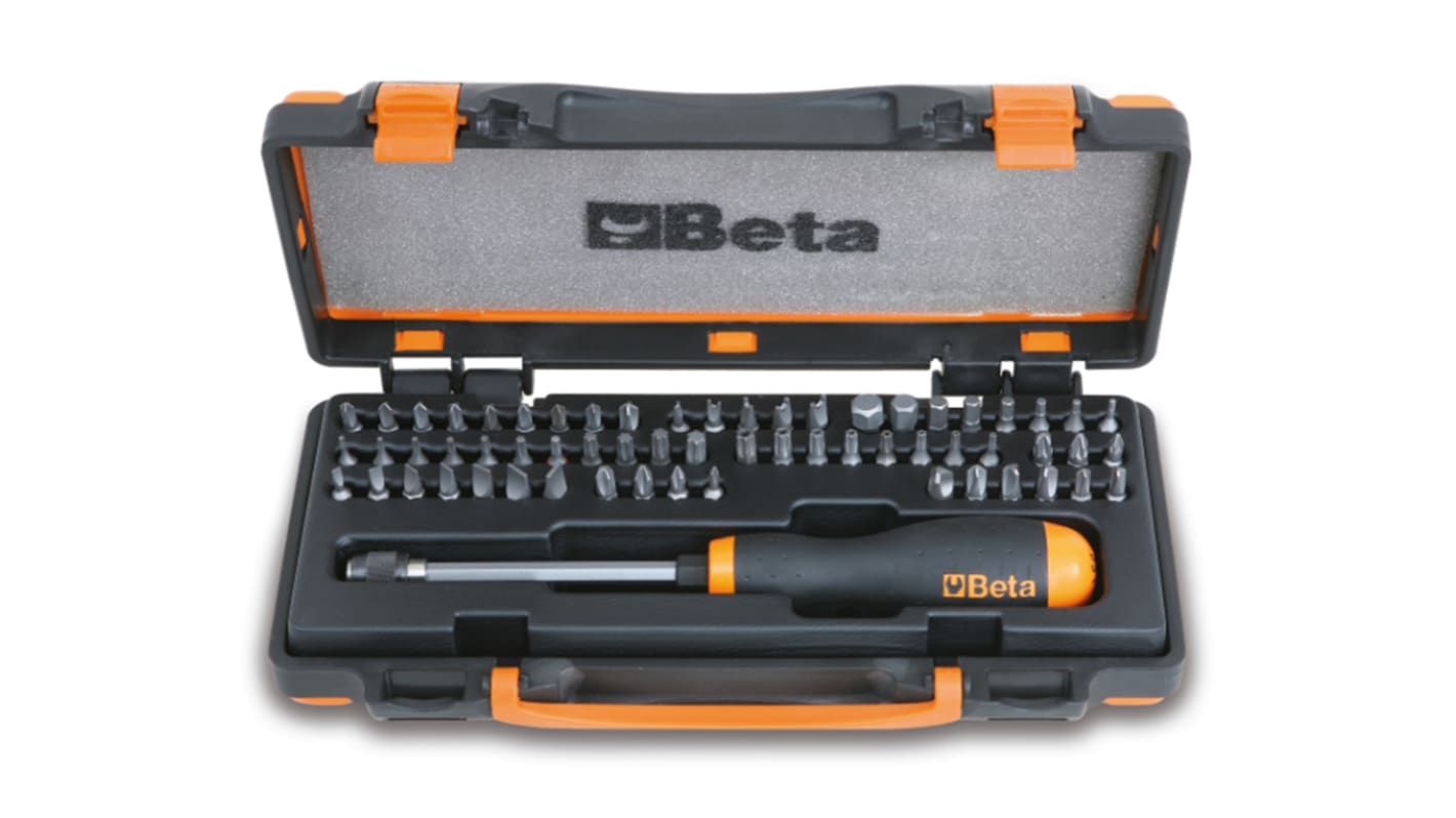 BETA 861 / C61P Interchangeable Screwdriver Set, 62-Piece