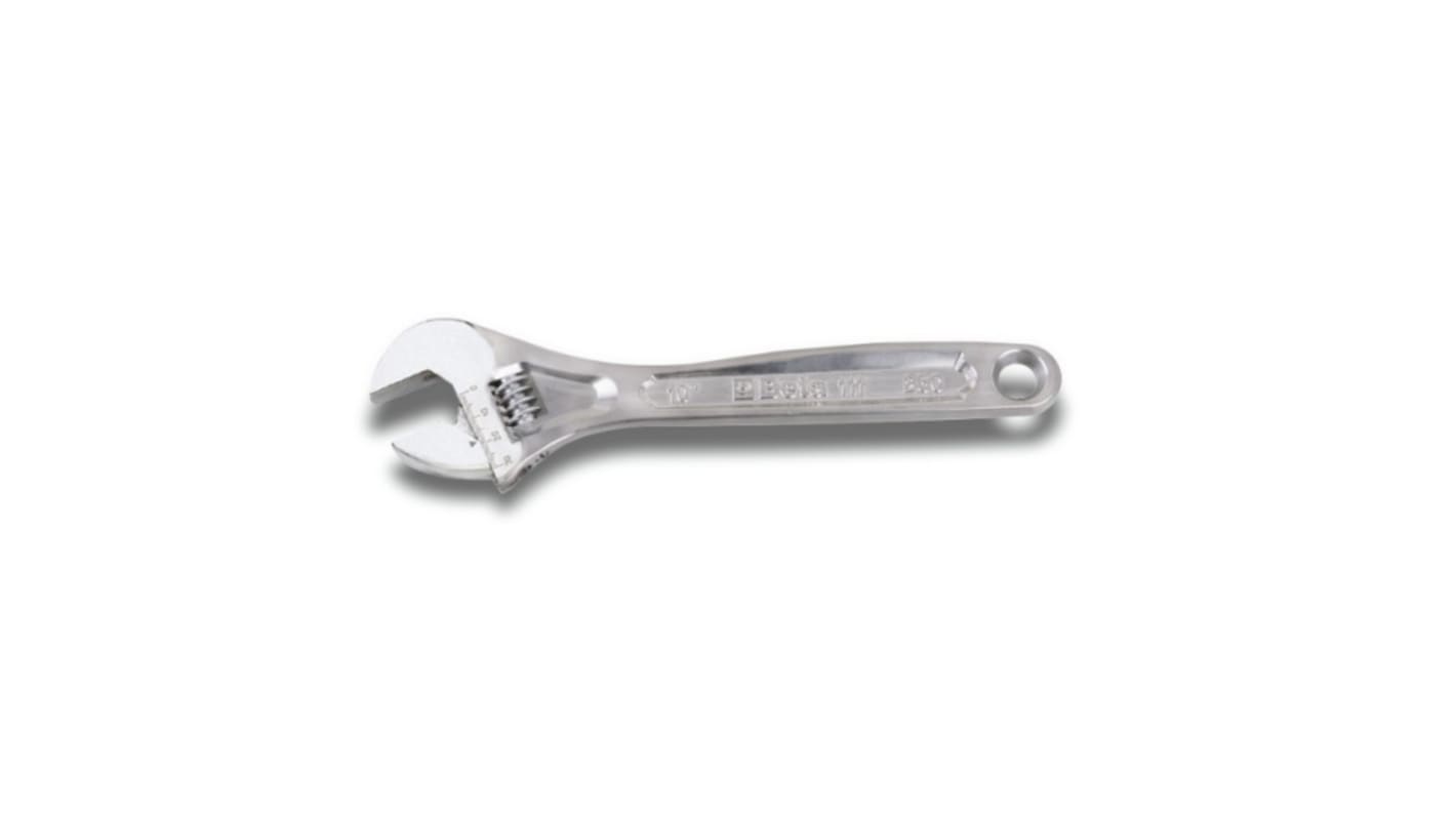 BETA Adjustable Spanner, 200 mm Overall, 28mm Jaw Capacity, Metal Handle