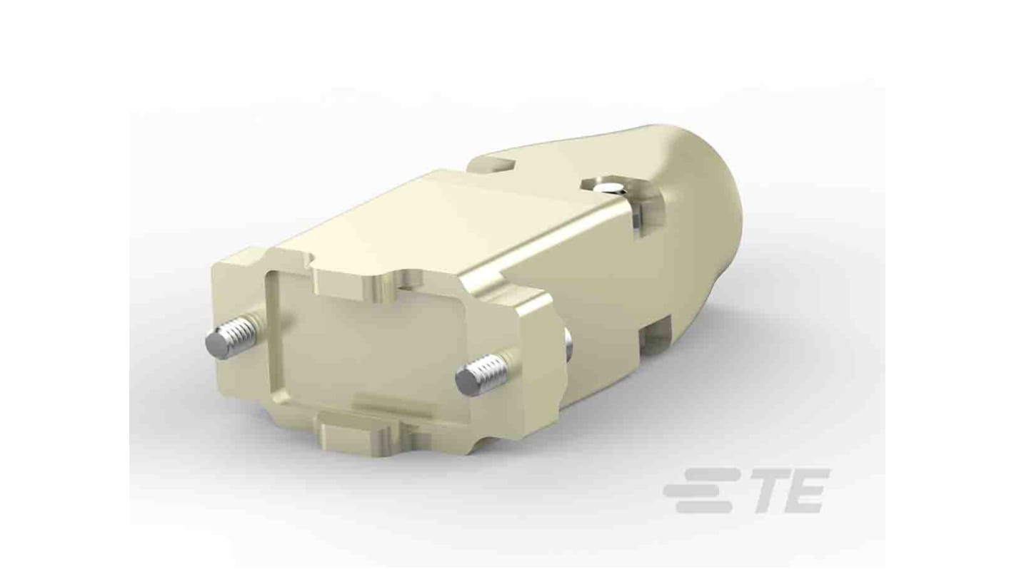 TE Connectivity AMPLIMITE Series Zinc D Sub Backshell, 9 Way